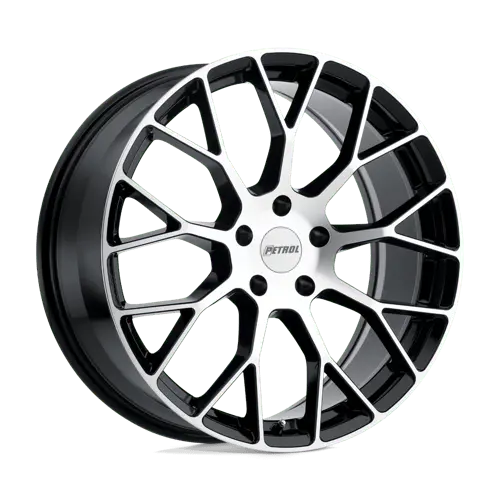 Petrol Pep2B 18X8 Inch Gloss Black Wheel – 5X4.25 Bolt Pattern, 40Mm Offset 1