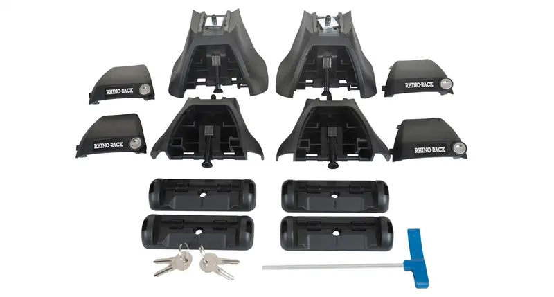 Rhino-Rack Ja3338 Vortex Aero Roof Rack System – Multi-Fit, 2500 Series 1
