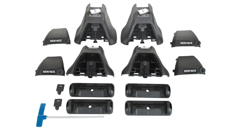 Rhino-Rack Ja4440 2500 Heavy-Duty Multi-Fit Roof Rack System – Universal Mounting 1
