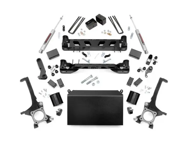 Rough Country 75130 4-Inch Lift Kit With N3 Shocks – Designed For 2016–2020 Toyota Tundra 2Wd/4Wd 1