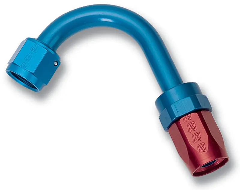 Russell 613220 Full-Flow 120° Swivel Hose End – Aluminum, An-Style, High-Pressure Rated 1