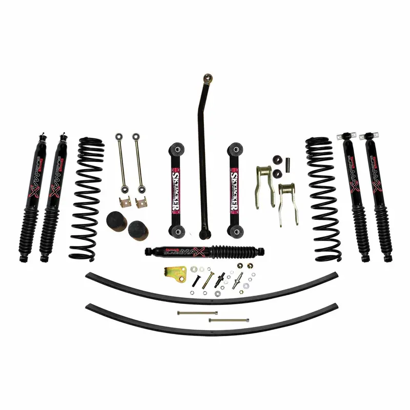 Skyjacker Jc451Kblt 4.5-Inch Lift Kit For 1984–2001 Jeep Cherokee Xj – Includes Coil Springs, Control Arms, Track Bar & More 1