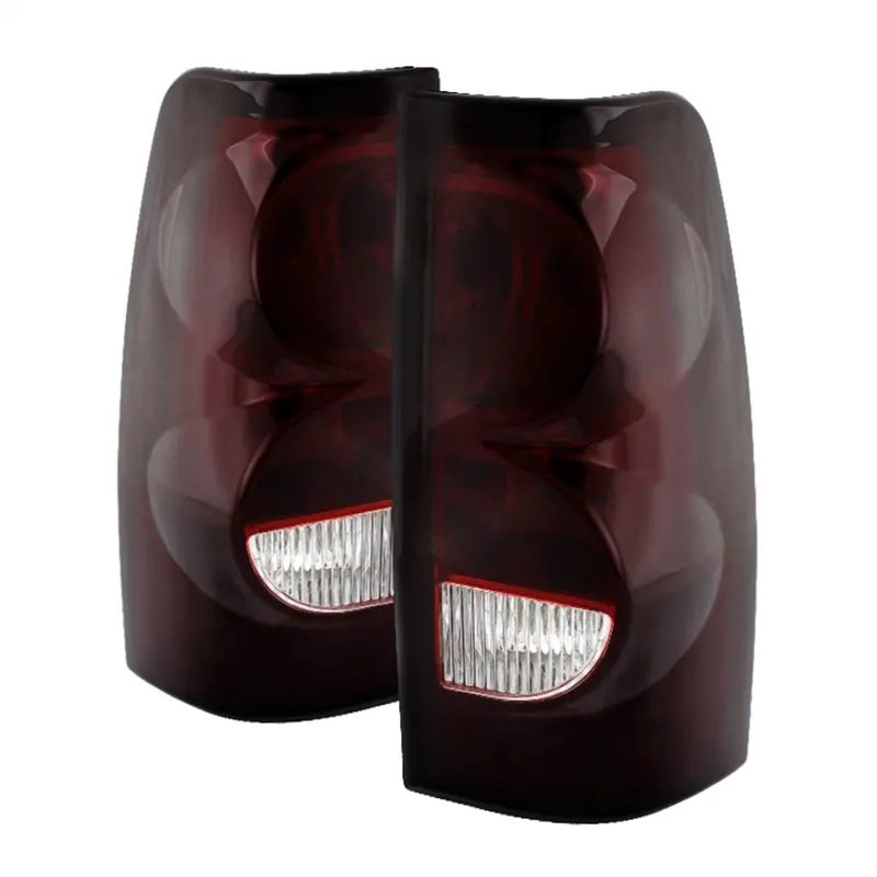 Spyder Auto 9026355 Xtune Led Tail Lights – Red Lens With Smoked Housing 1