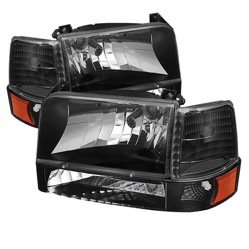 Spyder Auto Xtune Amber Corner Light Kit – 6-Piece Bumper-Mounted Set 1