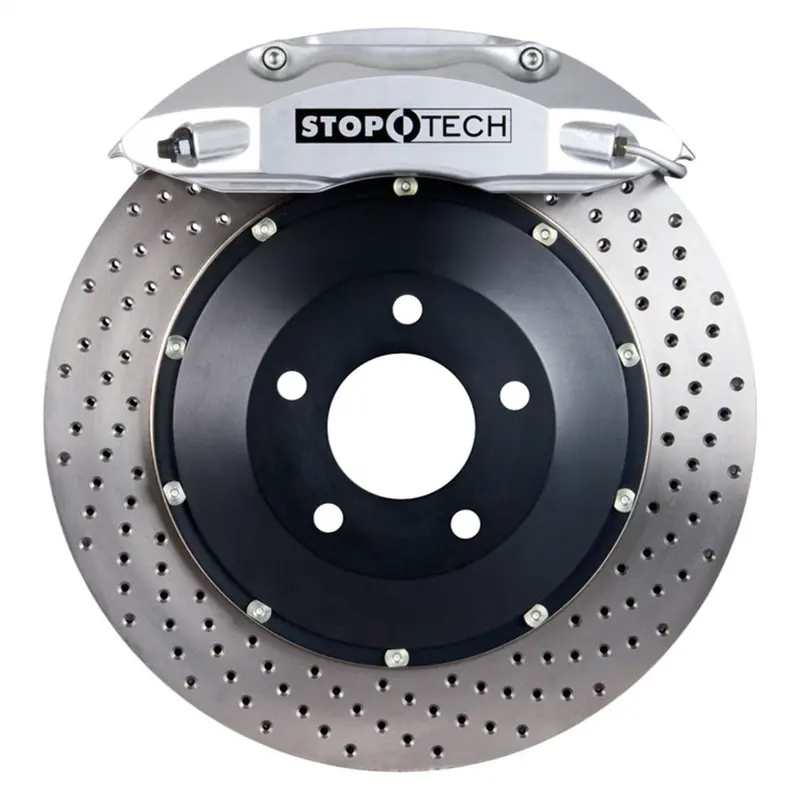 Stoptech 83.242.0047.62 Big Brake Kit – Two-Piece Rear Rotor Assembly With High-Performance Design 1
