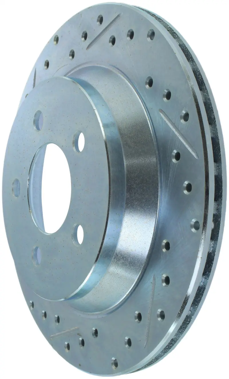 Stoptech Select Sport Drilled & Slotted Brake Rotor – Rear Right Position 1