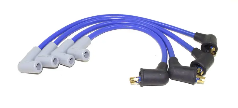 Taylor Cable Thundervolt 8.2Mm Spiro-Wound Ignition Wire Set – 90-Degree Blue Terminals, Vehicle-Specific Fit 1