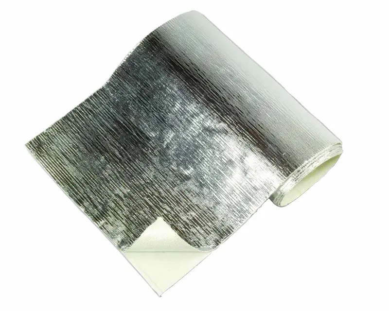 Thermo Tec 13500 Silver Heat Barrier Mat – 12" X 12", Adhesive-Backed, Rated To 2000°F 1