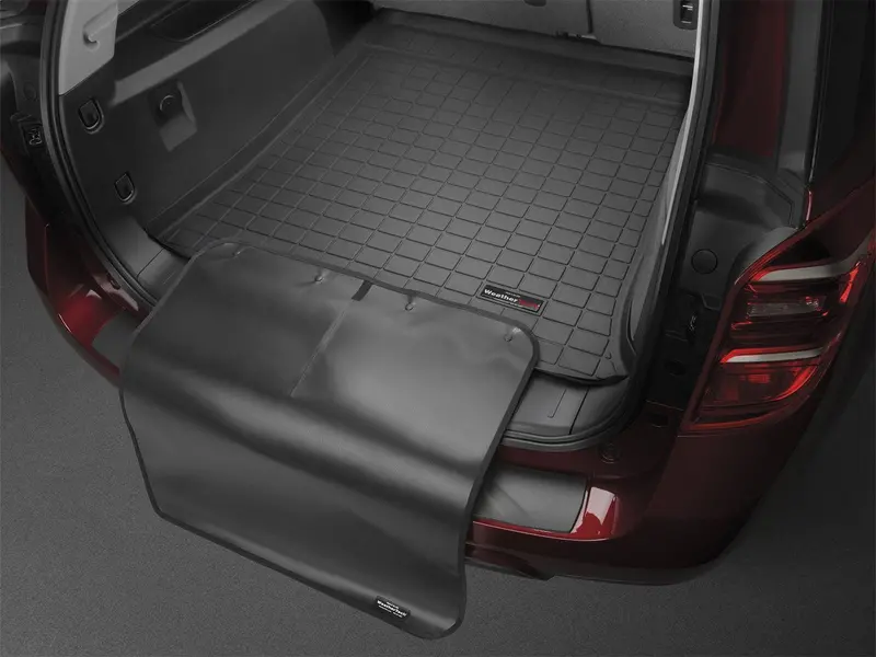 Weathertech 42353Sk Cargo Liner With Bumper Protector – Gray, Trim-To-Fit Design 1