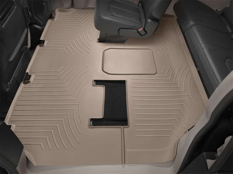 Weathertech 452012 Digitalfit Tan Floor Liners – Custom 2Nd-Row Fit For Select Vehicles 1