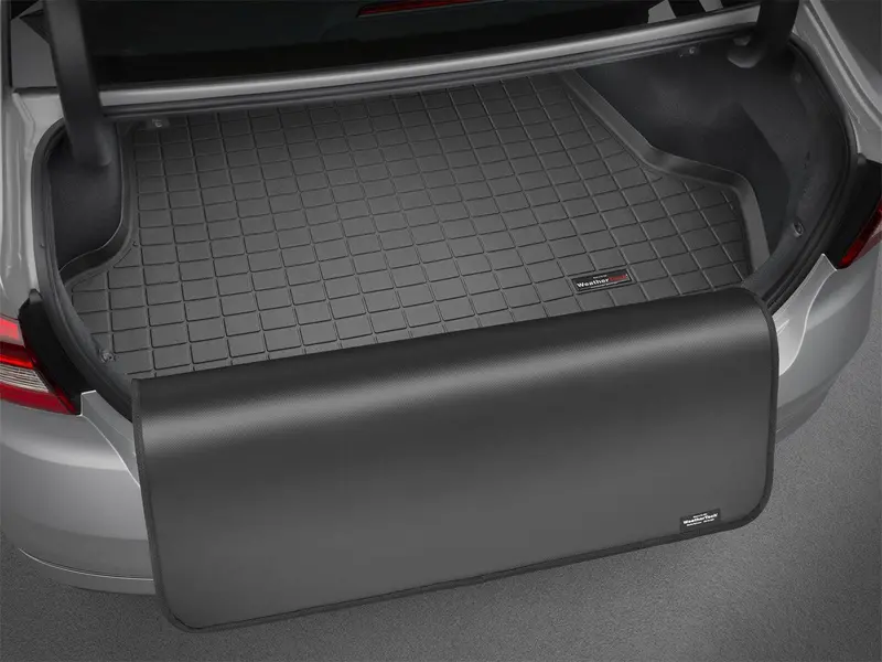 Weathertech Cargo Liner With Rear Bumper Protector – Tan, Fits Behind 2Nd Row 1