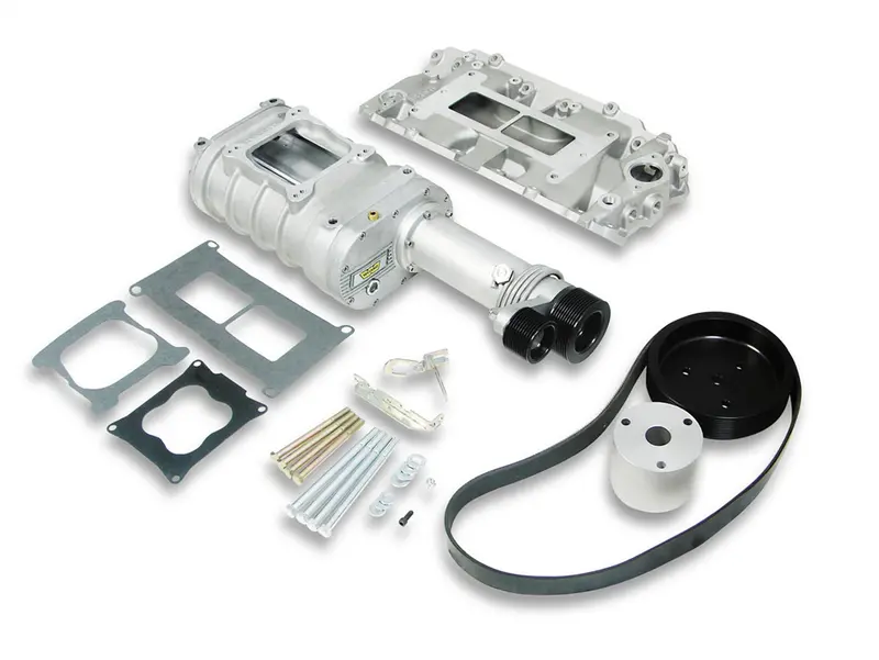 Weiand 7741-1 Pro-Street Supercharger System – Bolt-On Forced Induction Kit 1