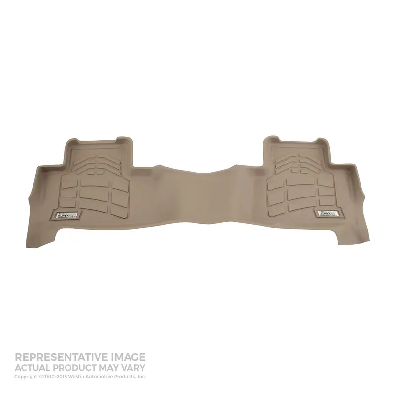 Westin 72-134019 Sure-Fit Tan Rear Floor Liner For Ford Super Cab Trucks 1