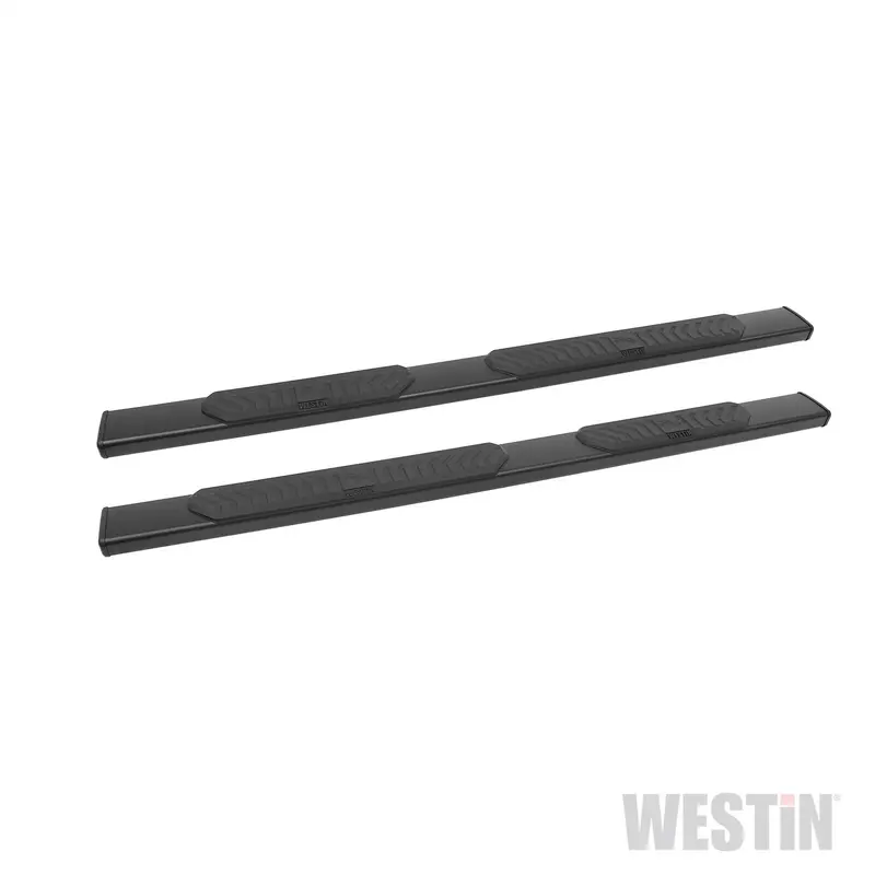 Westin R5 Nerf Step Bars – 5-Inch Black Powder-Coated Tubing, Full Hardware Kit Included, No-Drill Installation 1